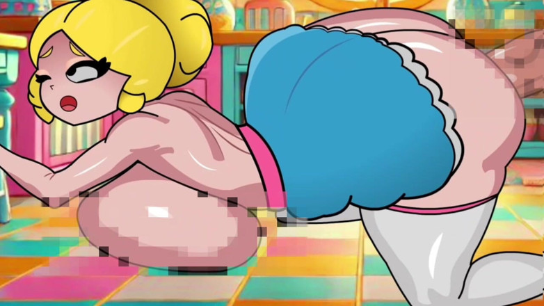 Animate golden: スイートスナイパーがキッチンで恥ずかしがる