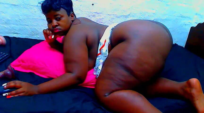 Big black clapping booties: Дрочу на мою подавляющее фриковатую толстушку-задницу, эпизод 2010