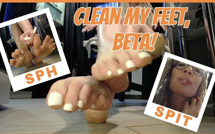 BadAssBitch: Reinig mijn voeten beta!