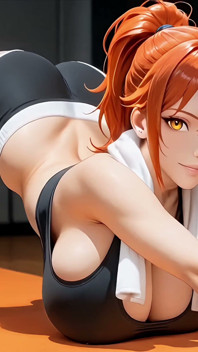 Rina Spocona Siłownia Dziwka Harem Loszka Nelson Przysiad Stojak Piesek Łyżka Krycia Press 4k120