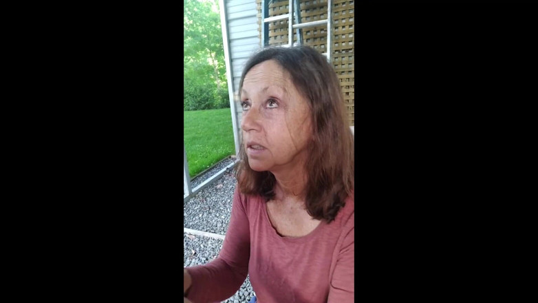 Candi Annie: Gardner Greeted by Needy Cum Craving Old Lady Candi Annie...