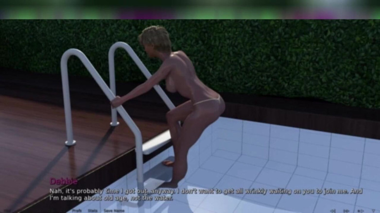 3DXXXTEEN2 Cartoon: Diversión en la piscina. 3D porno de dibujos animados sexo