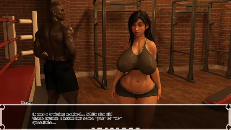 Dirty GamesXxX: Raiul întunecat al lui Tifa: iubita face antrenament obraznic cu antrenorul în...