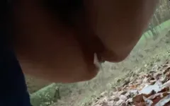 Masturbation in My Car and Pissing in Forest, Horny by Driving, Parking and Masturbation and Peeing
