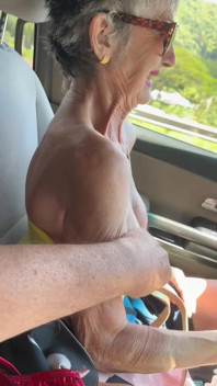 Topless Driving on the Pali Highway