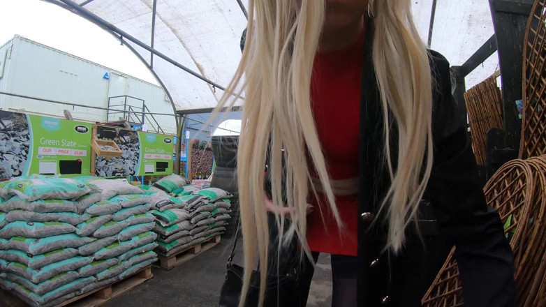 The Midnight Minx: Horny crossdresser in discount store