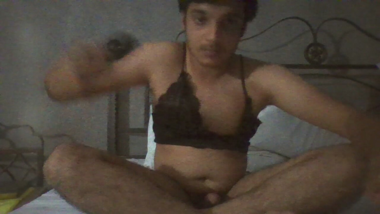 Alyssa Karim Merali: Sissy Plays with Herself in Pleasure Till She Cums and...