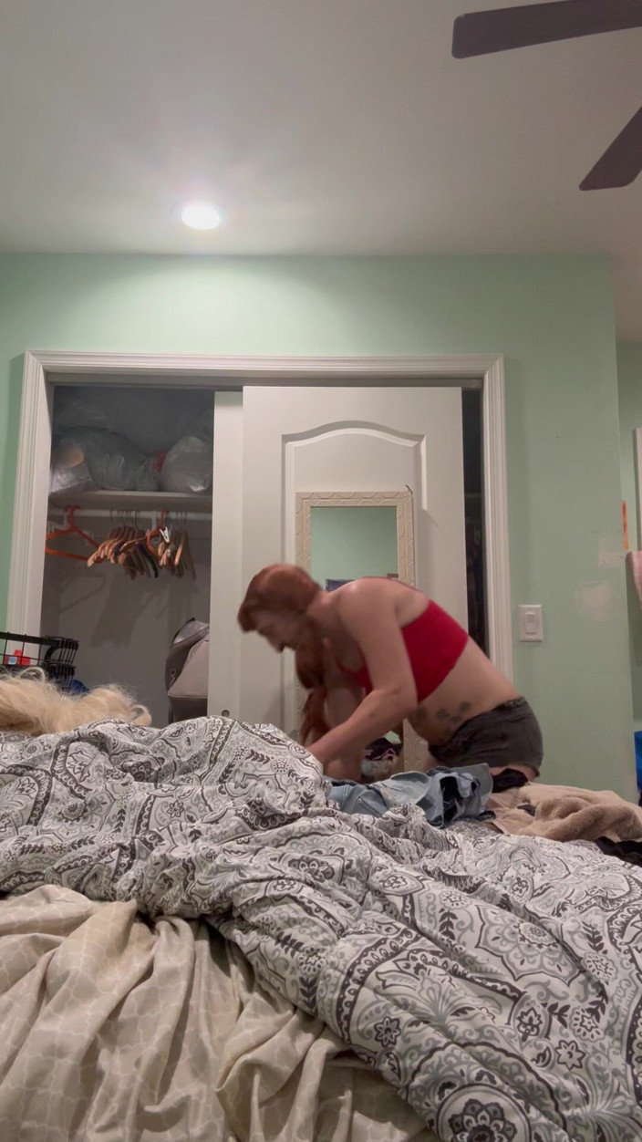 TakeMe35: Sissy changing outfits