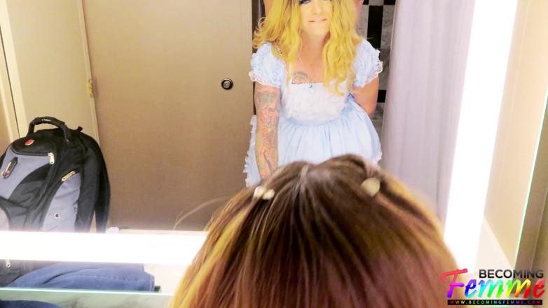 PORNSTARS BEHIND THE SCENES: Bts pov seks dengan Banci Heather