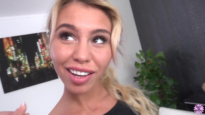Heavy on Hotties: Skinny blonde ballerina destroyed by loveable fattie