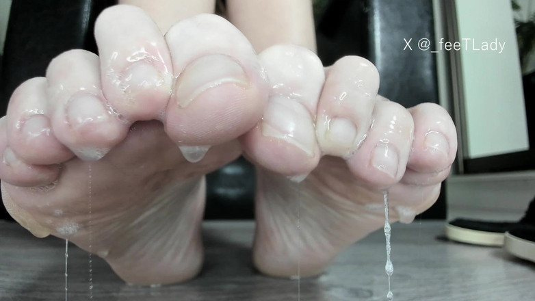 Feet lady: Stort spott