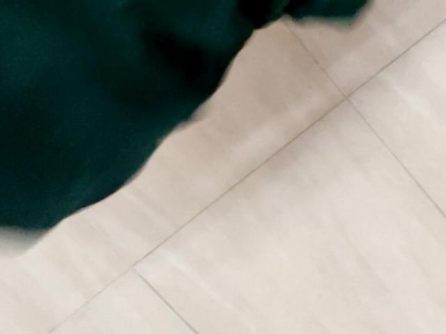 63 Handjob with Green Satin Salwar of Nurse in Office (Satin and silky)