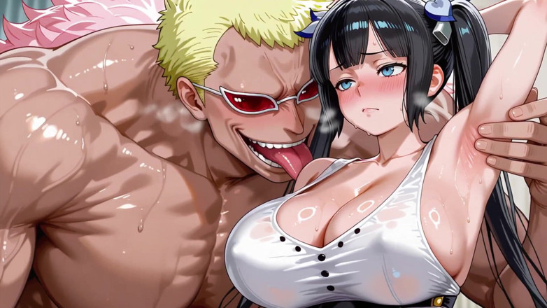 Prznai: Doflamingo (op) X Hestia (danmachi)