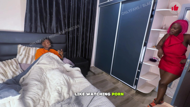 mombasapornstar: Horny Stepmom Shares Bed with a 19yo Old Stepson