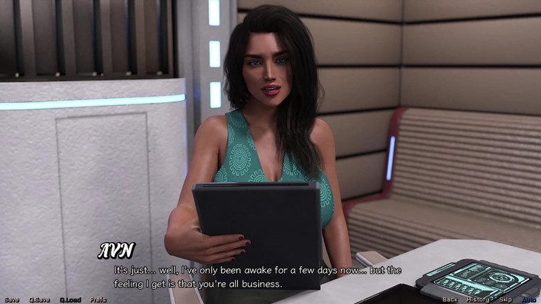 AVN Teller: Varado En El Espacio # 05 - Planeando Follar MILF De Pelo Azul...