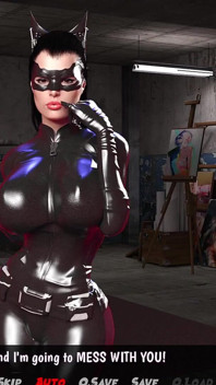 Catwoman la ladro di cazzo