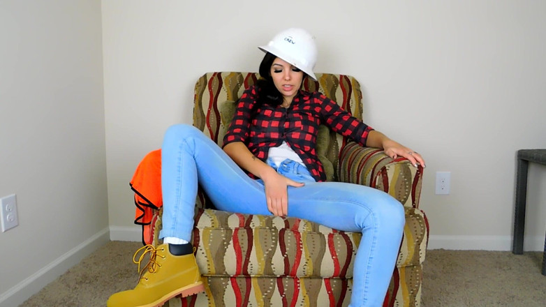 Stella Von Savage: Job site Dyke - stavební chick cums