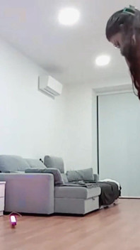 Kencing dalam spandeks sukan bijirin saya seluar pendek semasa dan mopping