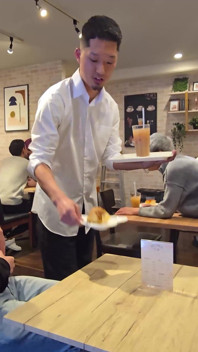 Group Sex in the Cafe