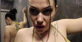 Goddess Misha Goldy: 忠実なファンのための新しいVIPです!1ヶ月のオーガズムコントロール!口紅のティーティーズ!