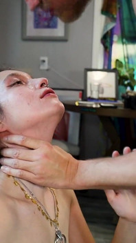 Première Fois! Salope Étudiante - Facefuck En POV, Anulingus, Éjacs Faciales