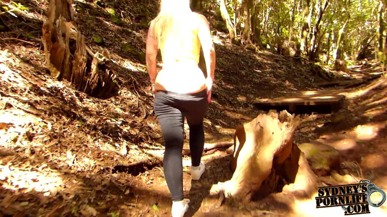 Sydneys porn life: Juicy big ass walking and fucking in the anaga mountains!