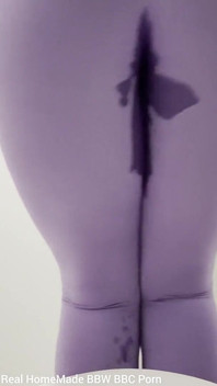 Pissing My Self in Purple Leggings