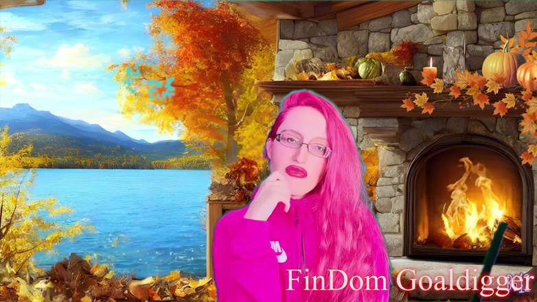 FinDom Goaldigger: ピンクのリップグロス変身