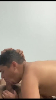 Sucking the Skinny Hairy Dick