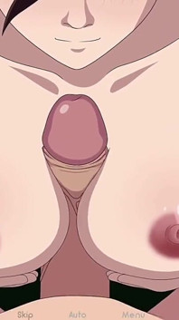 POV brunetka prsa
