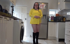 Littlevixen: Sexy hvězda trek cosplay velitele v botách