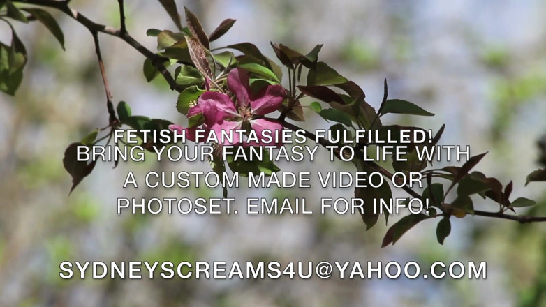 Sydney screams fetish: Cheerleader Ass Worship - HD