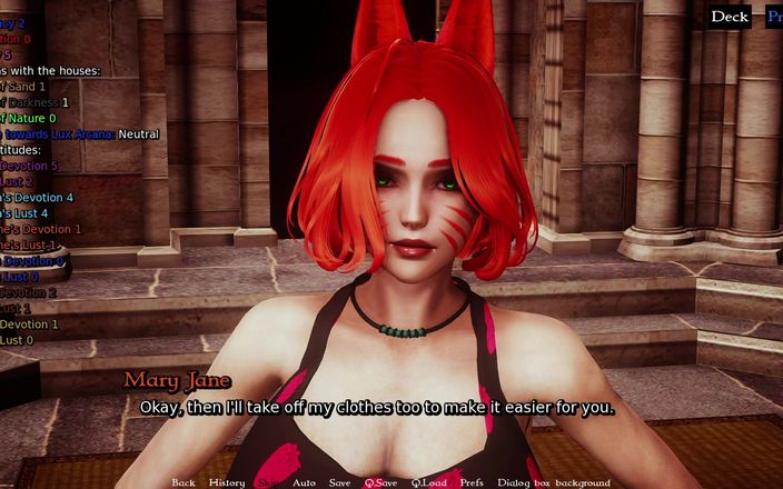 NSFW Gaming: Kočičí dívka dobíjí magii třením jejích koz all over you (furrhouse...