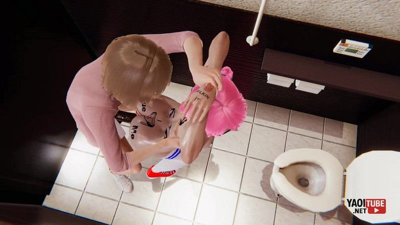 Yaoitube: Yaoi - Dua Lelaki Pondan Berkongkek Di Tandas Awam