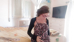 savannahamatoriale: Nevlastní máma má těžký těhotný náraz