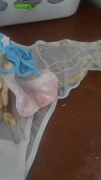 Orgazm na figurce Nefertari Vivi!