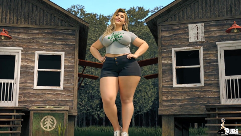 Dukes Hardcore Honeys: Consiliera fierbinte de tabără fute un hoț din orașul interior