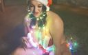 Catalia&#039;s Epic Filth: Seksi bir Noel Baba çekiminde sulu kameralı kız olmamın kamera arkası