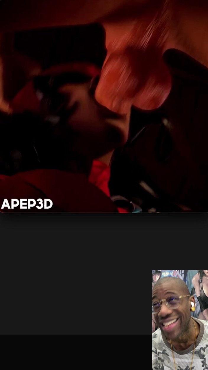 Good news media: 대머리 보지를 문지르는 거유 Loba, 젖탱이를 흔드는 거유 모리건, 의붓여동생을 핑거링하는 흑인 불