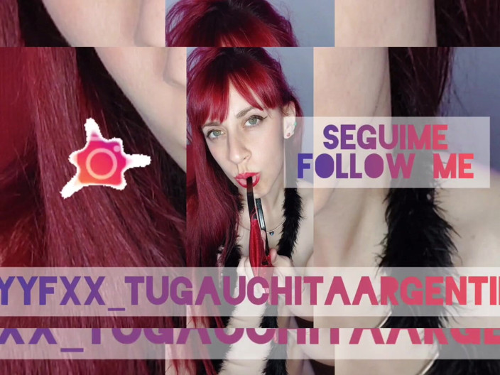 Tu Gauchita Argentina: Shyyfxx Gagging on Your Cock to the Bottom and Playing...