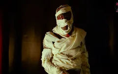 The mummy's cumming...