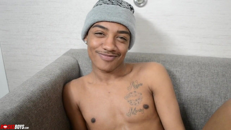 RocksBoys: Deon Parker stroking hig big dick