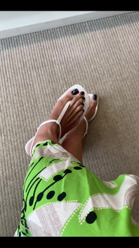 New Black Pedicure
