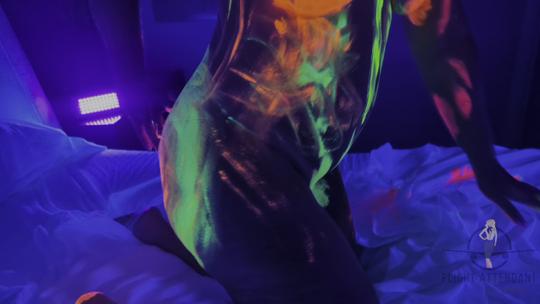 Flight Attendant Fiona: Lights Down, Glow up
