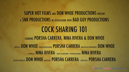 Super Hot Films: Shaing pula tatălui vitreg cu iubita mea Porsha Carrera / Nina...