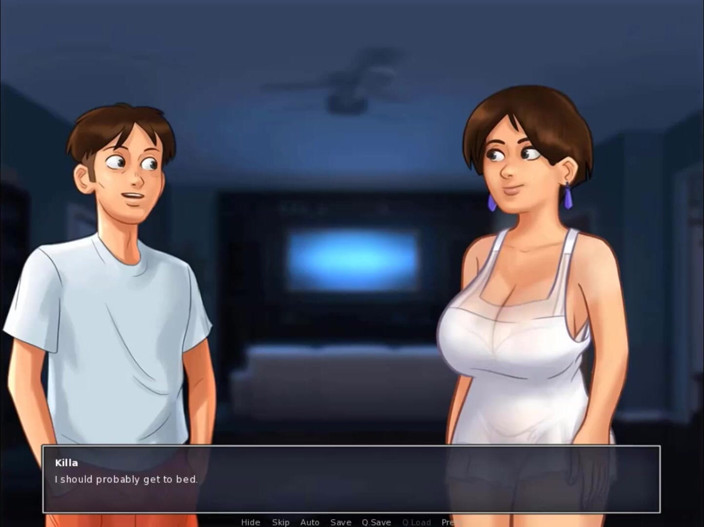 Cartoon Play: Summertime saga part 52 - spread your legs, stepmommy