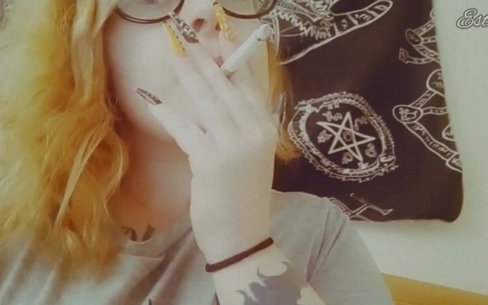 EstrellaSteam: Brýle a kouření fetiš
