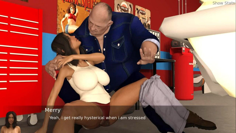 Dirty GamesXxX: プロジェクトホット妻:セクシーな熟女は車の下で立ち往生- Ep19