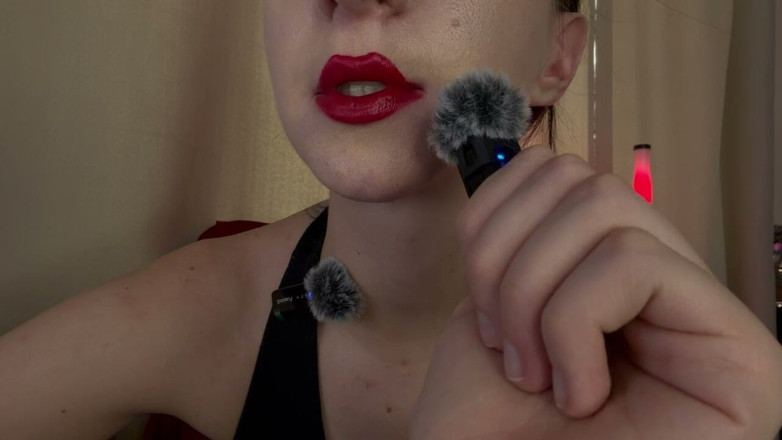 Skinny_lady69: Ağız sesleri, ıslak yutma ve baloncuk kontrolü tanrıça asmr / çiğneme fetişi