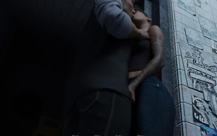 Q Boy: Je baise ma copine sexy dans une ruelle sombre dans...